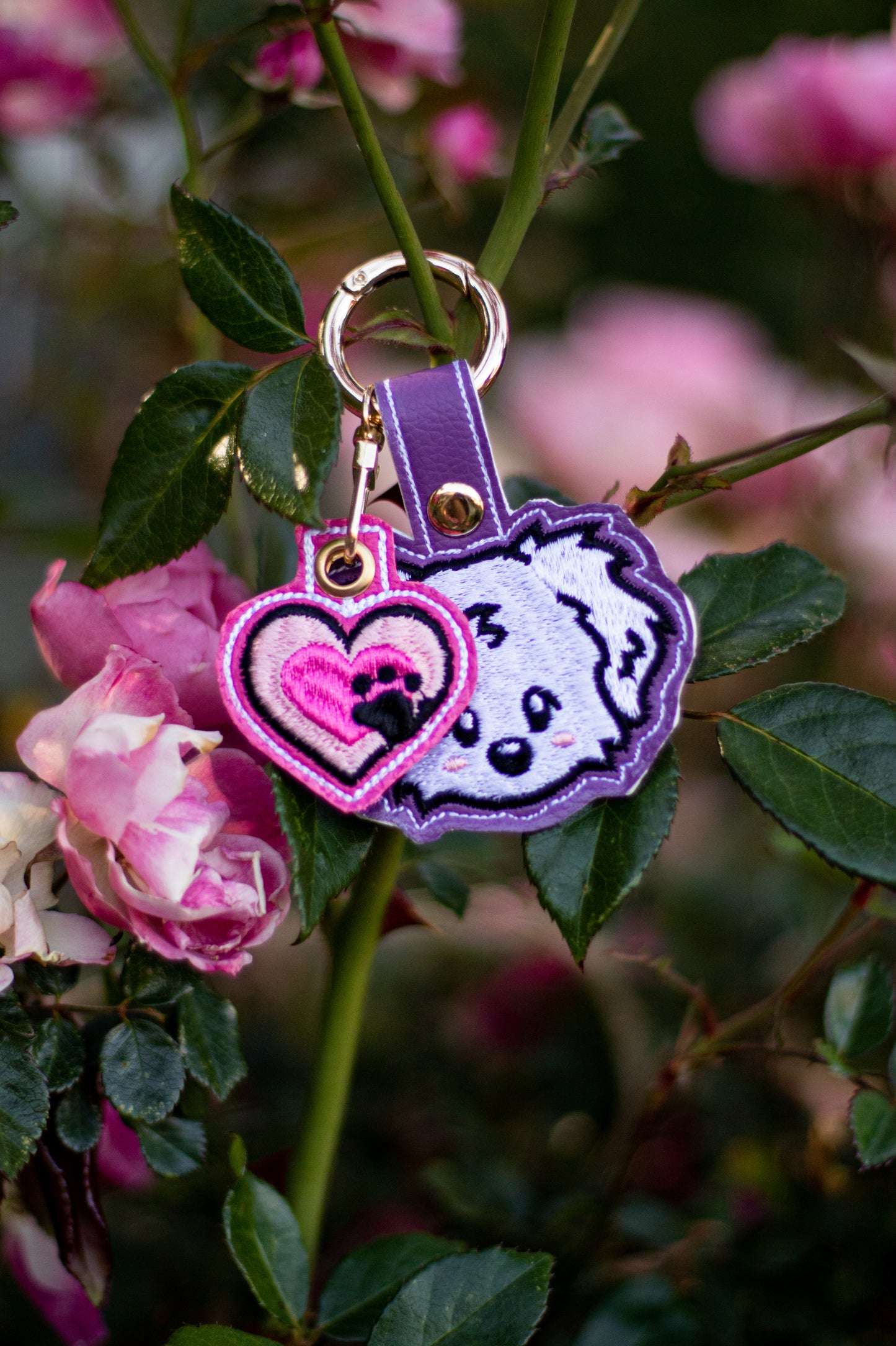 Paw to My Heart Keychain Charm