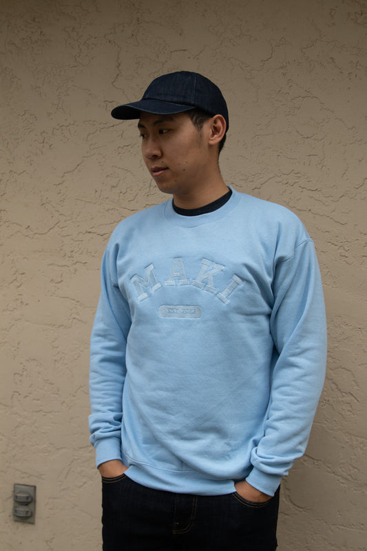 Est. Crew II in Baby Blue