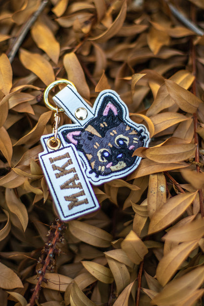 Custom Pet Portrait Keychain