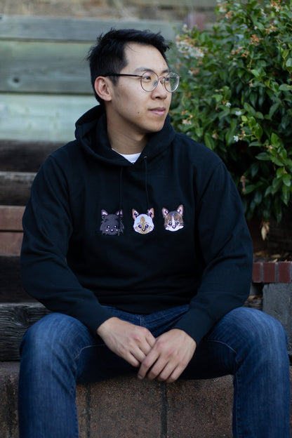 Custom Pet Portrait Hoodie