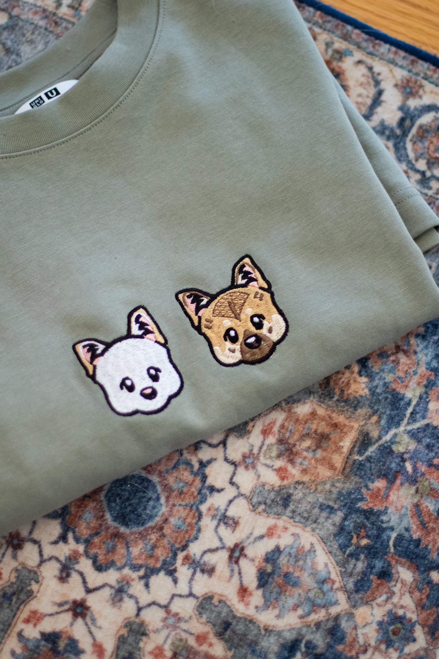 Custom Pet Portrait T-Shirt