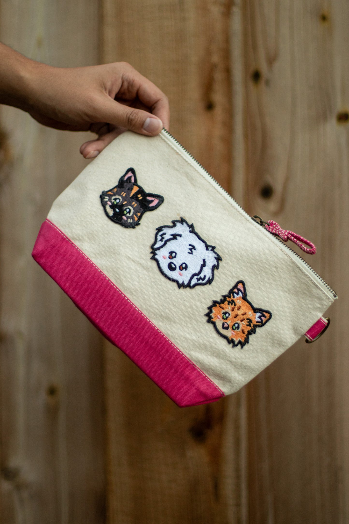 Custom Pet Portrait Pouch