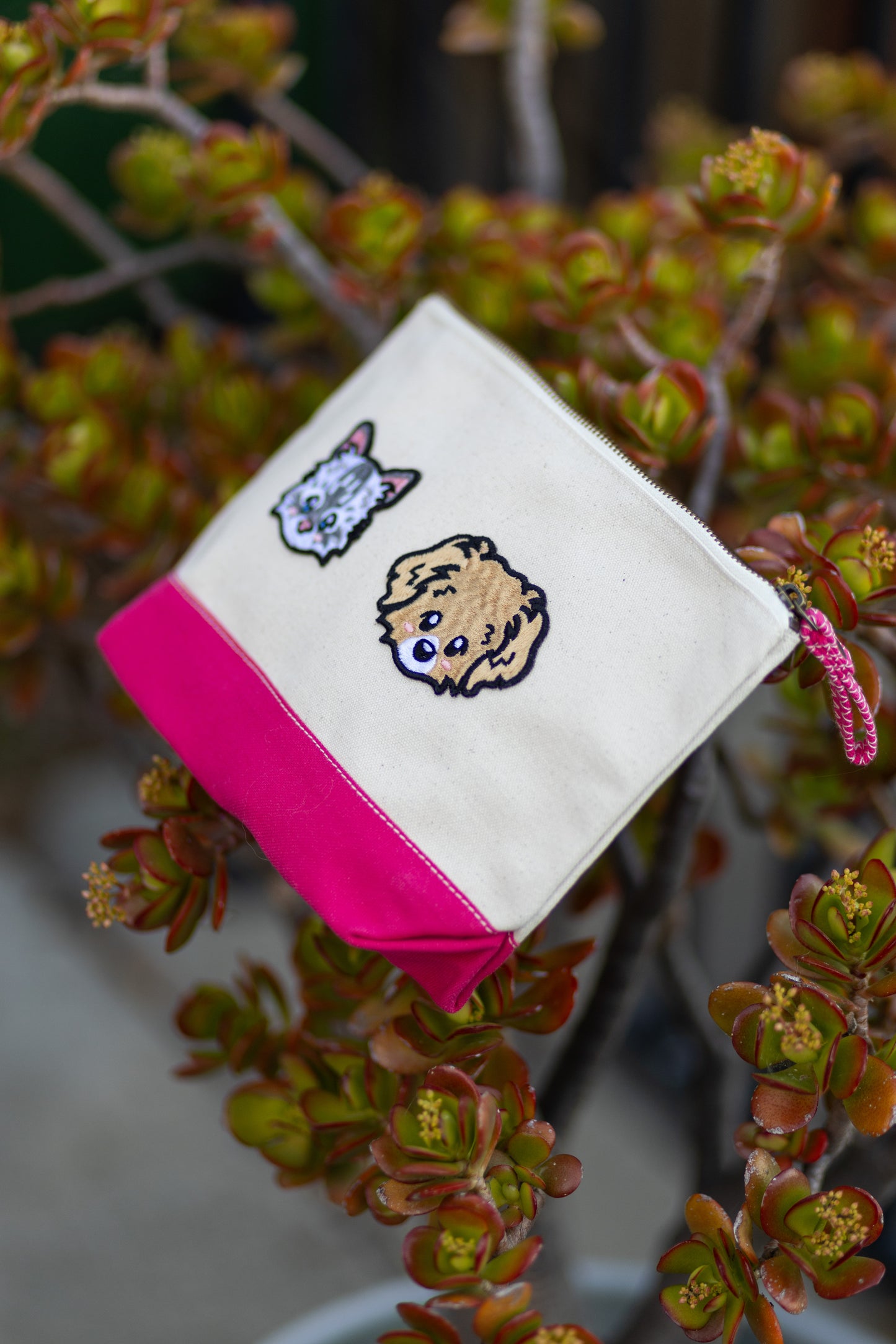 Custom Pet Portrait Pouch