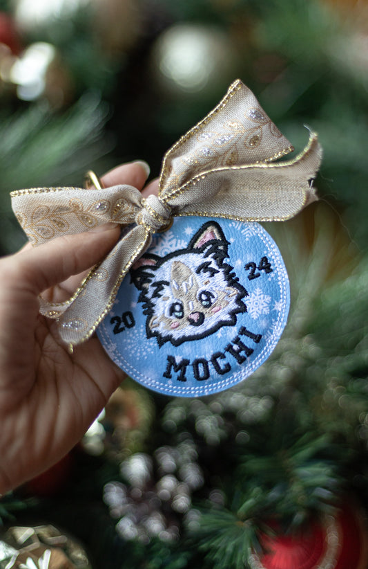 Custom Pet Portrait Ornament